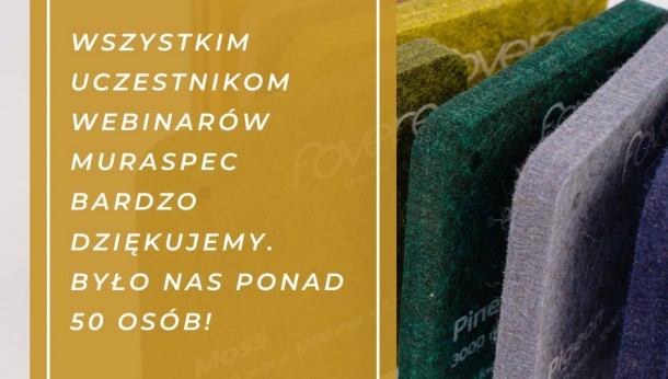 AKUSTYKA NA 5! PODSUMOWANIE WEBINARÓW MURASPEC