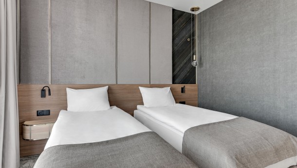 Antybakteryjne tapety Muraspec w Grano Hotel