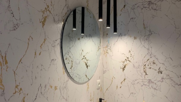 Marmur na tapetach Muraspec