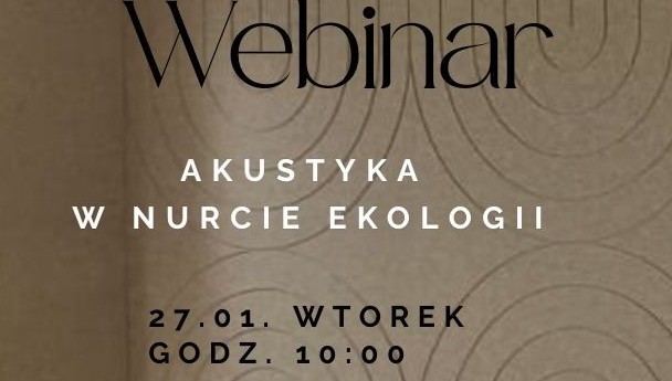 ZAPRASZAMY NA EKOLOGICZNY WEBINAR FOVERE