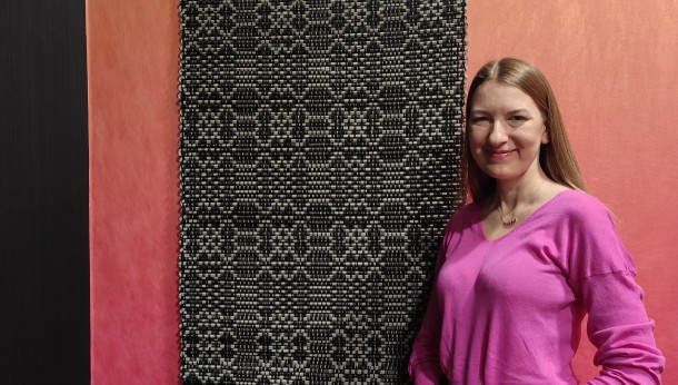 Artystyczne tkaniny z filcem Fovere